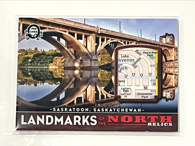 2018-19 OPC Coast to Coast Landmarks of The North Relics Saskatoon Saskatchewan3