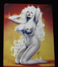 LADY DEATH 30th Anniversary METALLICARD Harrigan "NAUGHTY SWORNFEST 2024" Ltd 40