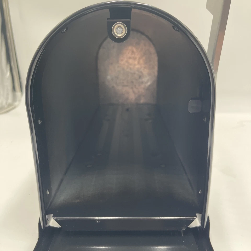 Gibraltar Mailboxes FM110B00 Black Franklin Architectural Post Mount Mailbox - Image 3 of 4