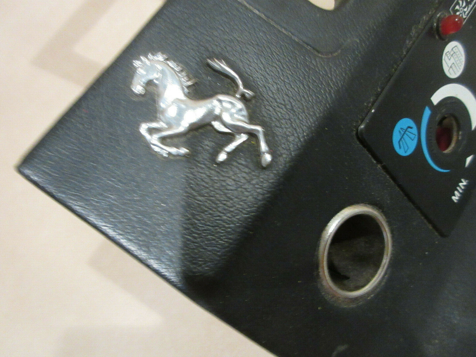 Ferrari 308 Heater Console Top Panel / Switch Plate  P/N 60037306