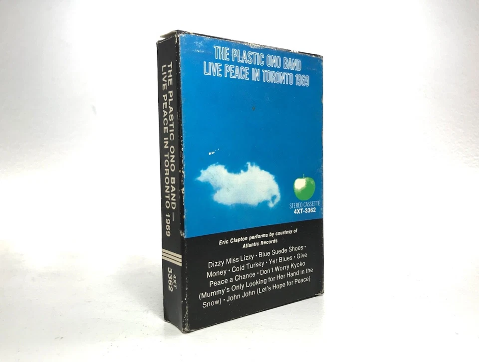 Plastic Ono Band LIVE PEACE IN TORONTO Cassette**US 1ST ISSUE 1969** VERY SCARCE - Image 3 of 4