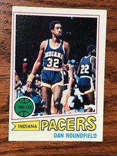 1977-78 TOPPS BASKETBALL DAN ROUNDFIELD ROOKIE  CARD -MAR226. rookie card picture