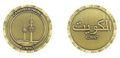 CAMP BUEHRING KUWAIT TOWERS COIN
