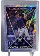 2020 Panini Donruss Elite Series Rapture #E-3 Nolan Arenado Colorado Rockies