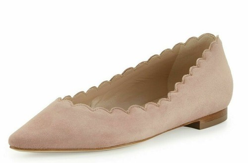 Manolo Blahnik SRILA Flats Taupe Beige - Taille 35 Neuves