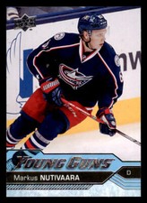 2016-17 Upper Deck #457 Markus Nutivaara  Young Guns RC