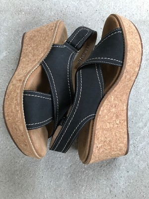 clarks comfort wedges