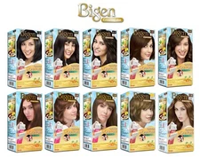 Bigen One Push Hair Color Cream Women Black Brown Blonde Quick Gray Coverage