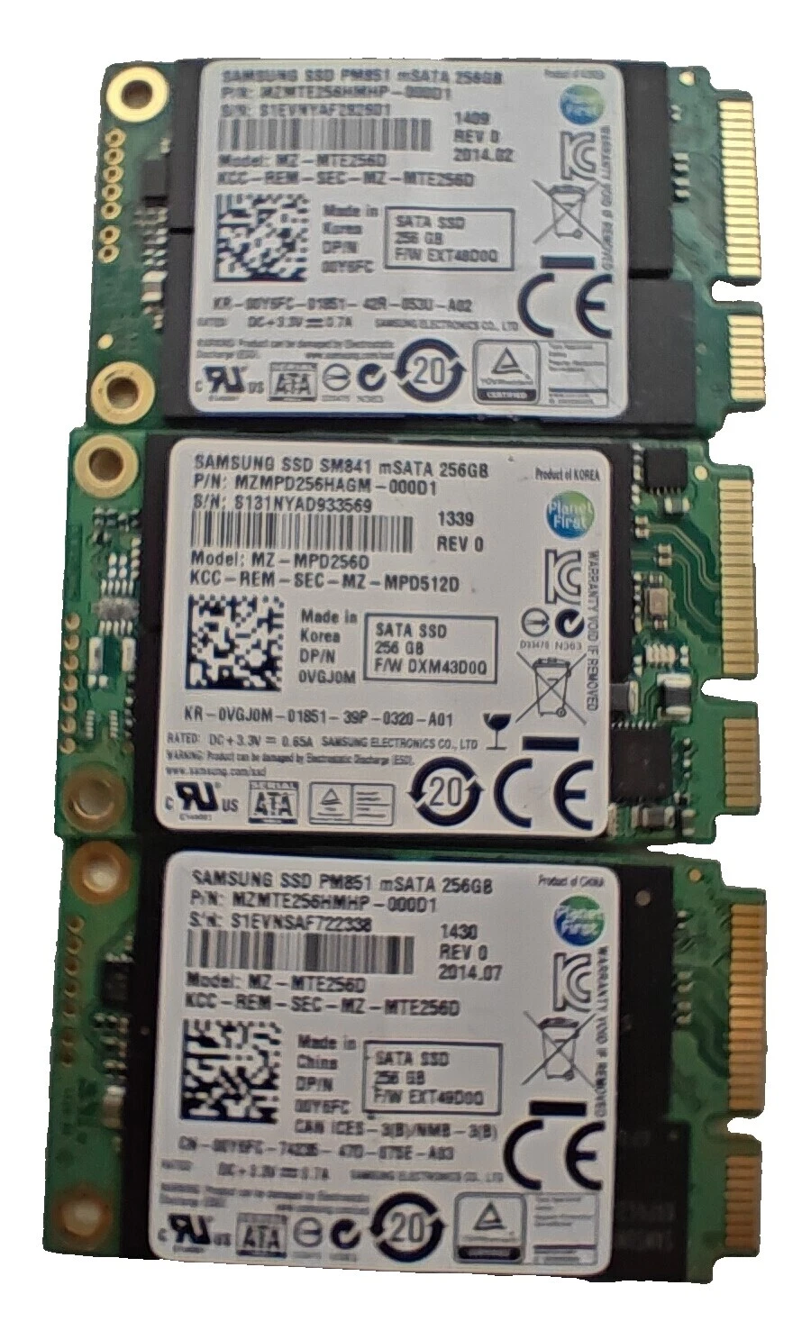 Samsung mSATA 256 GB Internal Hard Disk Drives