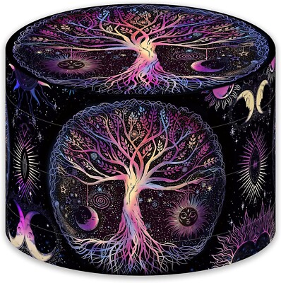 Herb Grinder 4-Piece 2.5 inch Large Metal Tobacco Crusher Colorful Magnetic TREE