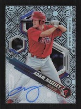 Adam Haseley 2018 Bowman High Tek - Prospects Autograph Auto #PHT-AH