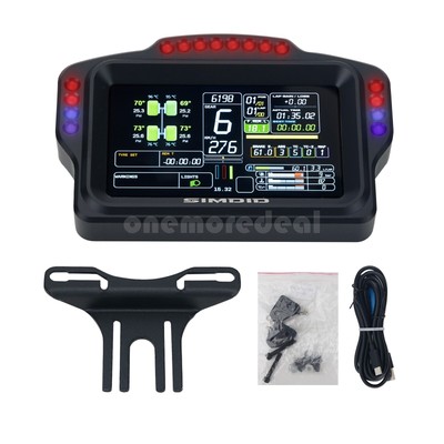 DV480 PRO Dashboard Sim Racing Dash Display+Screen 16RGB LED for Simagic Fanatec