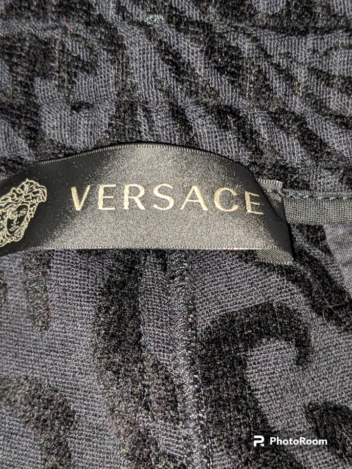 Joggers barrocos de terciopelo Gianni Versace Medusa de colección, S, muy raros, usados en excelente estado Foto 3 de 4