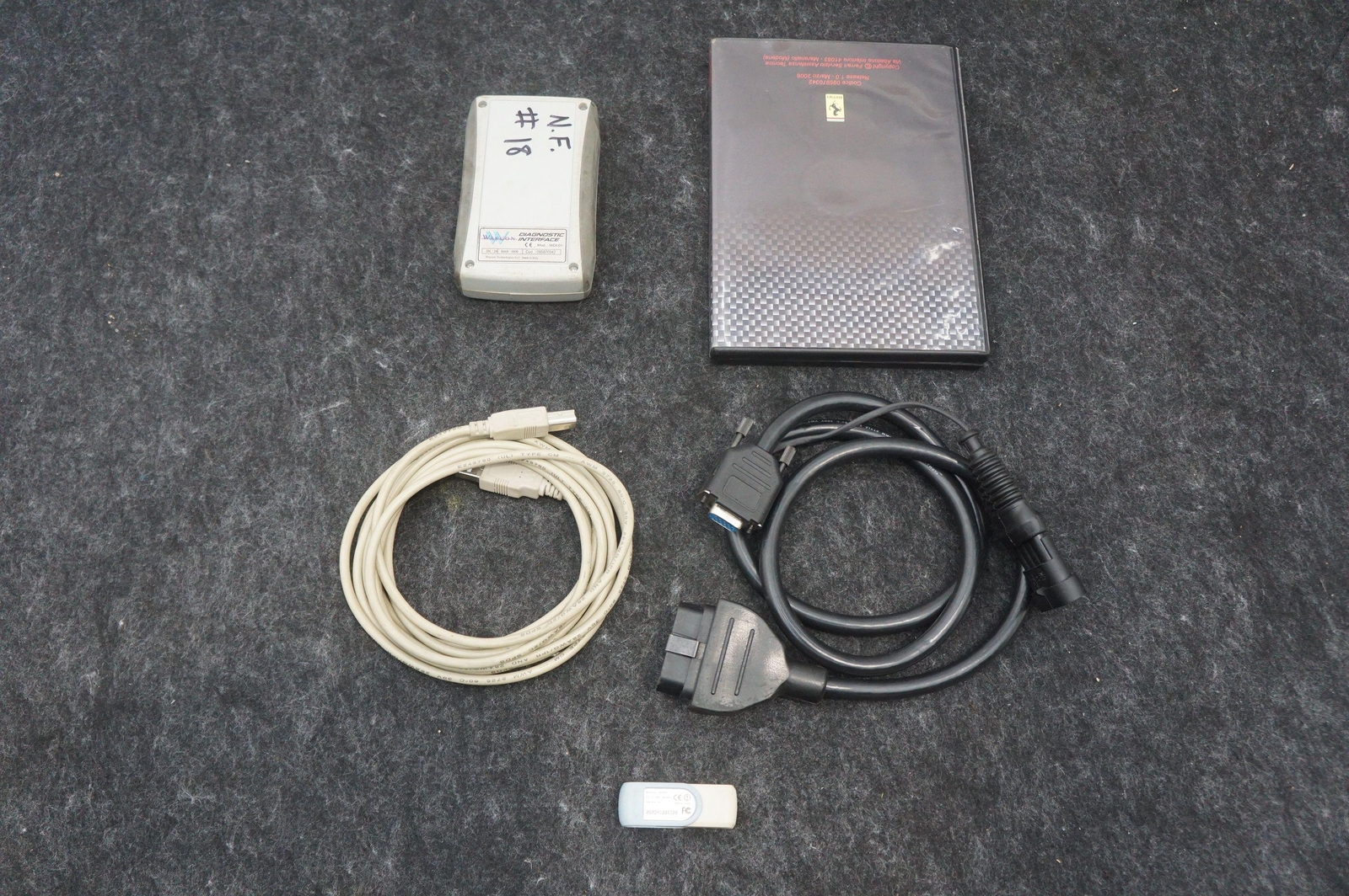 Diagnostic Interface Tool Assembly OEM 95970342 Ferrari F430 Challenge 2006