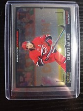 Sebastian Aho 2021-22 O-Pee-Chee Platinum Photo Driven Carolina Hurricanes #PD-6