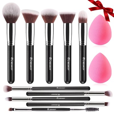 BEAKEY Makeup Brushes Set Professional Foundation Eyeshadow Concealer Blush box2
