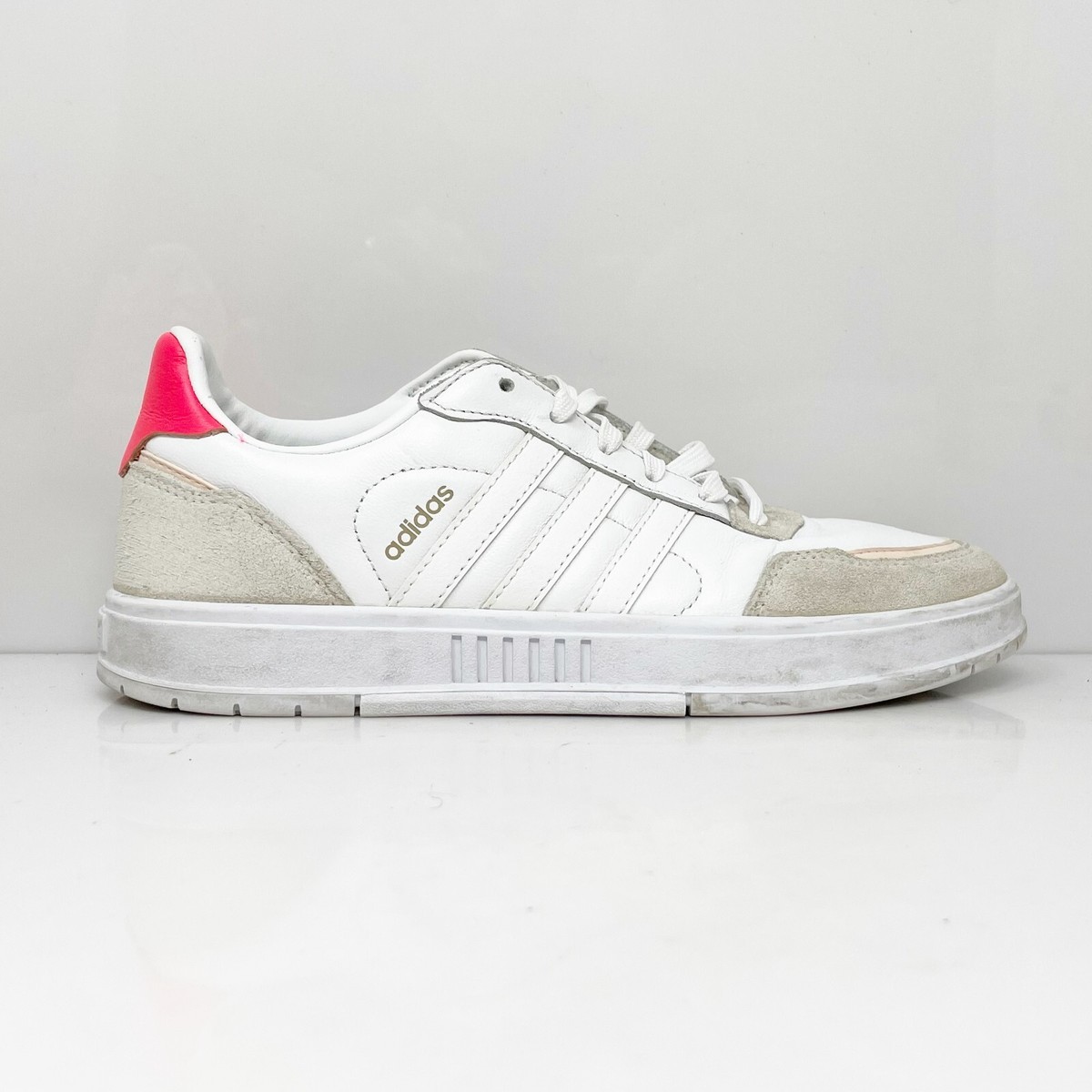 Adidas Womens Courtmaster FW9363 White Casual Shoes Sneakers Size 9 | eBay