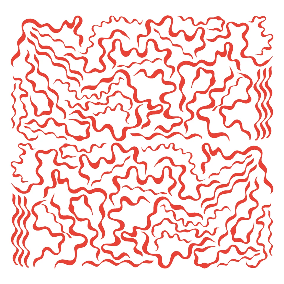 Vinyl Squiggle Sheet - x68 Ice Cream and Catering Van Trailer Star Ribbon Decals