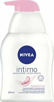   6 x 250ml NIVEA intimo Waschlotion Sensitive für Sensible Haut Pumpspender  
