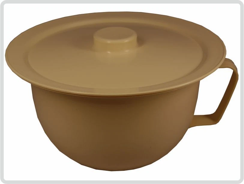 SANI-ALT Nachttopf mit Deckel, elfenbein !