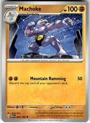 Machoke 067/165 Scarlet & Violet 151 Uncommon