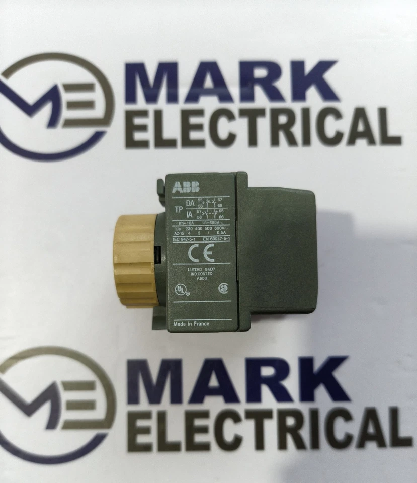 ABB TP40IA 1SBN020301R1000 ADD ON CONTACTOR TIMER TIMING 0.1S-40S FAST SHIPPING - Image 4 of 4