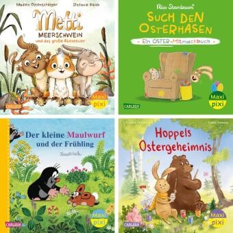 Maxi-Pixi-4er-Set 124: Der Frühling ist da! (4x1 Exemplar) | diverse | Package