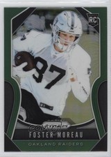2019 Panini Prizm Rookies Green Prizm Foster Moreau #372 2r7