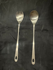 Stainless Serving Set Fork and Spoon
