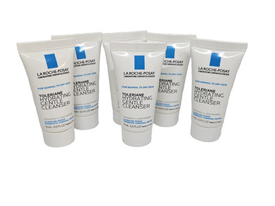 La Roche-Posay Toleriane Hydating Gentle Cleanser 0.5 Fl. oz (LOT OF 6) PLZ READ