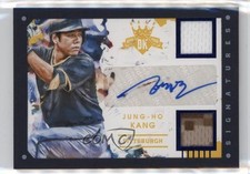 2016 Panini Diamond Kings Signatures Blue Framed 22/49 Jung-Ho Kang Auto nd3