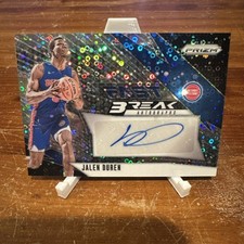 JALEN DUREN 2024-25 PANINI PRIZM FAST BREAK AUTOGRAPH Detroit PISTONS AUTO