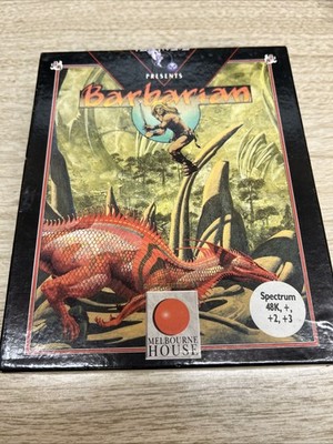 Barbarian Psygnosis Melbourne House Spectrum 48K