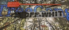 OFF-WHITE Keychain Lanyard Industrial Clasp Black