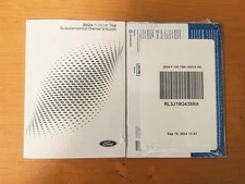 2024 Ford F-150 Owner’s Manual - Complete Set Supplemental F150 + Sticker
