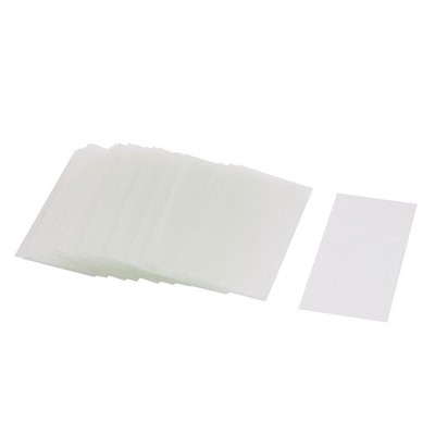 50pcs 23mm 14.5mm Dia PVC Transparent Heat Shrink Tubes for 1 x 1.5V AA