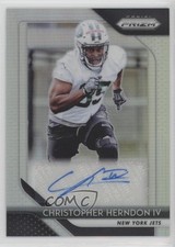 2018 Panini Prizm Rookie Chris Herndon IV Christopher #RA-CH Auto 09is