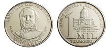 2006-2022 Paraguay MIL (1000) Guaranies Nickel-Steel KM#198 1,000 PYG 1K