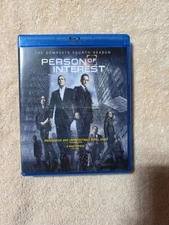 Person of Interest: The Complete Fourth Season (Blu-ray Disc, 2015, 4-Disc Set)