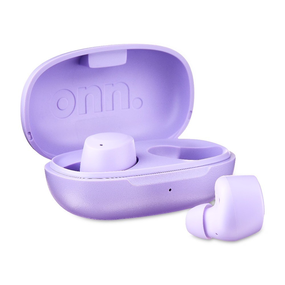With Charging Case Touch Control Lilac Purple In Ear