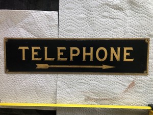 Phone Booth Sign | eBay