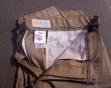 Dennis Uniform Boys Khaki Stretch Regular Pants B14R Style 078500