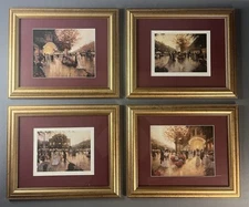 Framed Art Prints by Christa Kieffer - Set of 4