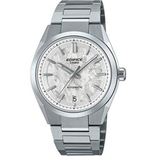 Casio Edifice EFK-100YD-7AJF Automatic Men's Watch White Dial Stainless Japan