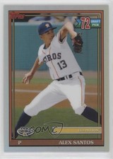 2021 Topps Pro Debut Chrome Refractor 60/99 Alex Santos #PDC-198 0e4z