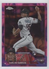 2023 Chrome Update Magenta & Purple Lava Lamp Refractor /299 Carlos Vargas 16s2
