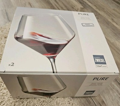 SCHOTT ZWIESEL 2x Rotweinglas PURE Rotwein Gläser Kristall Burgunder NEU & OVP