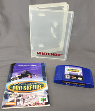 Nintendo 64 Tony Hawk's Pro Skater Cartridge, Manual, Clamshell - TESTED/WORKS