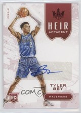 2020-21 Panini Court Kings Heir Apparent Ruby 57/75 Tyler Bey #HA-TBY Auto xr1