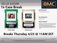 Cameron Diaz 2026 Leaf Slideshow Pop Culture 1x Case Break #7